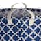 DII® Round Lattice PE-Coated Cotton Polyester Laundry Hamper